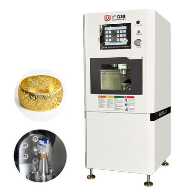Machine à cnc à anneaux d'argent à sept axes